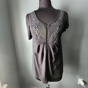 Duo Maternity Sequin Top